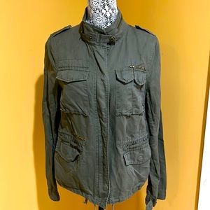 NWOT Free People Women’s Lightweight Jacket, Army Green, 10